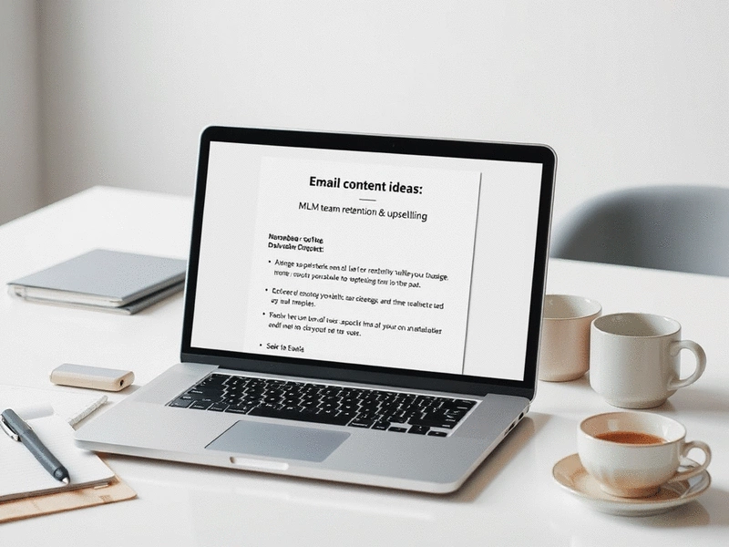 Email Content Strategies to Retain and Upsell MLM Team Members